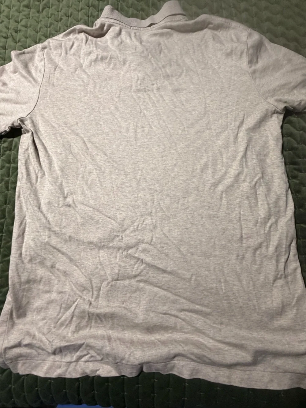 Polo Ralph Lauren gray short sleeve polo shirt size large